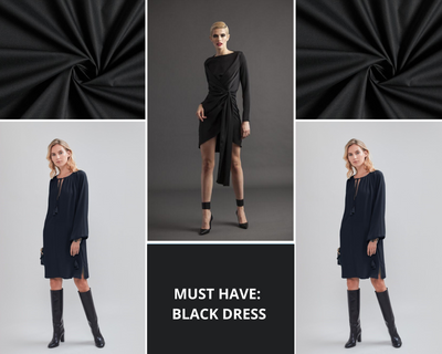 MUST HAVE: BLACK DRESS