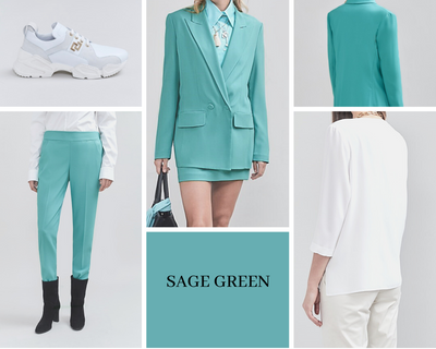 SAGE GREEN: IL COLORE CHE NON PUO' MANCARE NEL VOSTRO ARMADIO